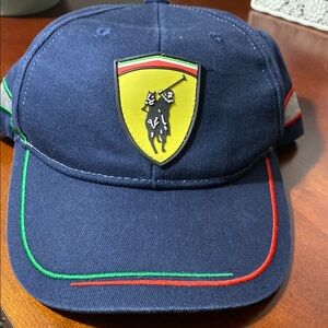 Polo by Ralph Lauren Navy and Red Cap